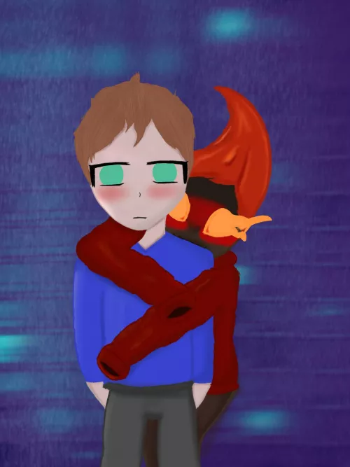 There are a lot of lewds.. so here, take a wholesome (badly drawn) Shesau by ar-tee-st