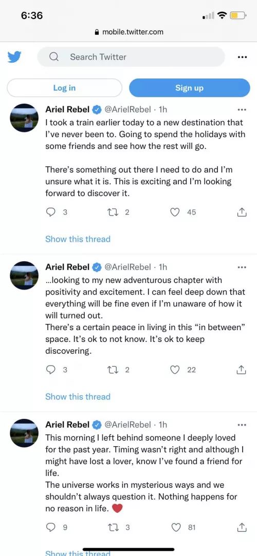 There goes Unplugged. Feels bad breakups are tough, but doing an OF was premature as fuck. by incognitoaccount_01