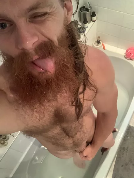 There seems to be more water in this vikings boat than out, freshly trimmed and feeling fresh by Bruce494