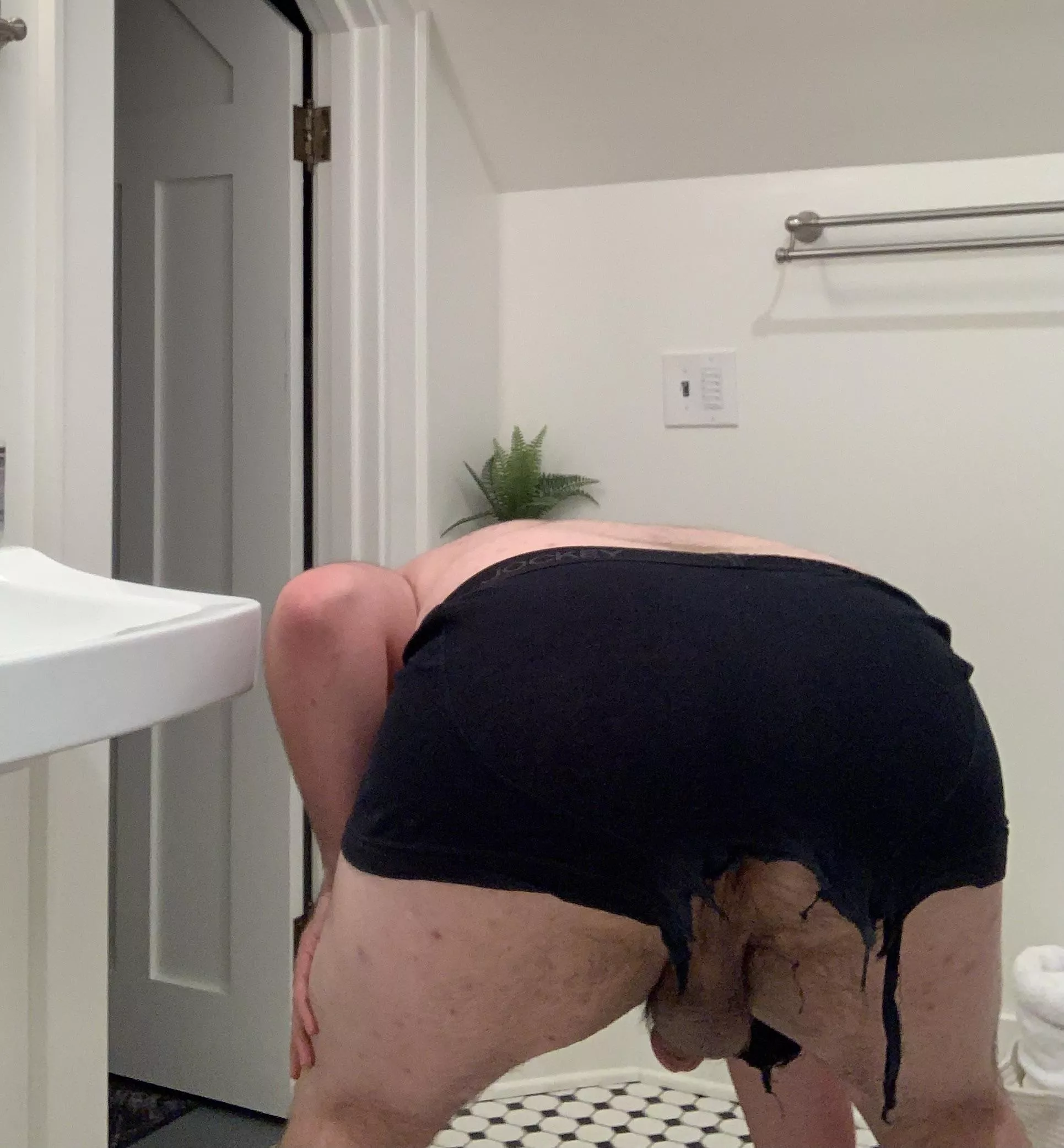 There was a hole in my underwear.... posted by beardedshowoff96