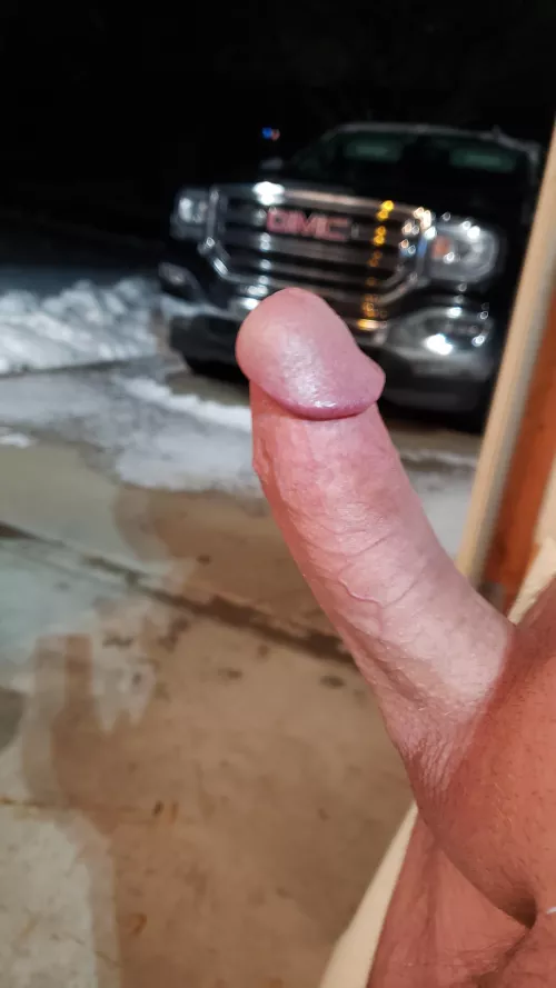 There was a stiff breeze blowing this morning when I removed the snow from my truck. by seeknaynmad