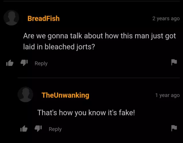 There we go. Get some jorts and get laid by tdodyeet