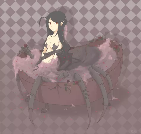There's a Spider in the Bath by spiderbutt_