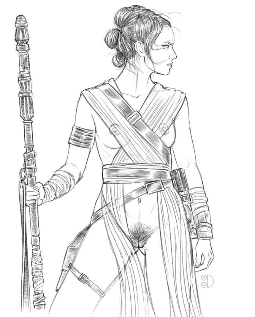 There’s no such thing as underwear on Jakku (Tittydispenser) posted by titty_dispenser