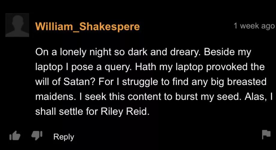 There’s no way this isn’t the really Shakespeare. by DannyDevitoArmy