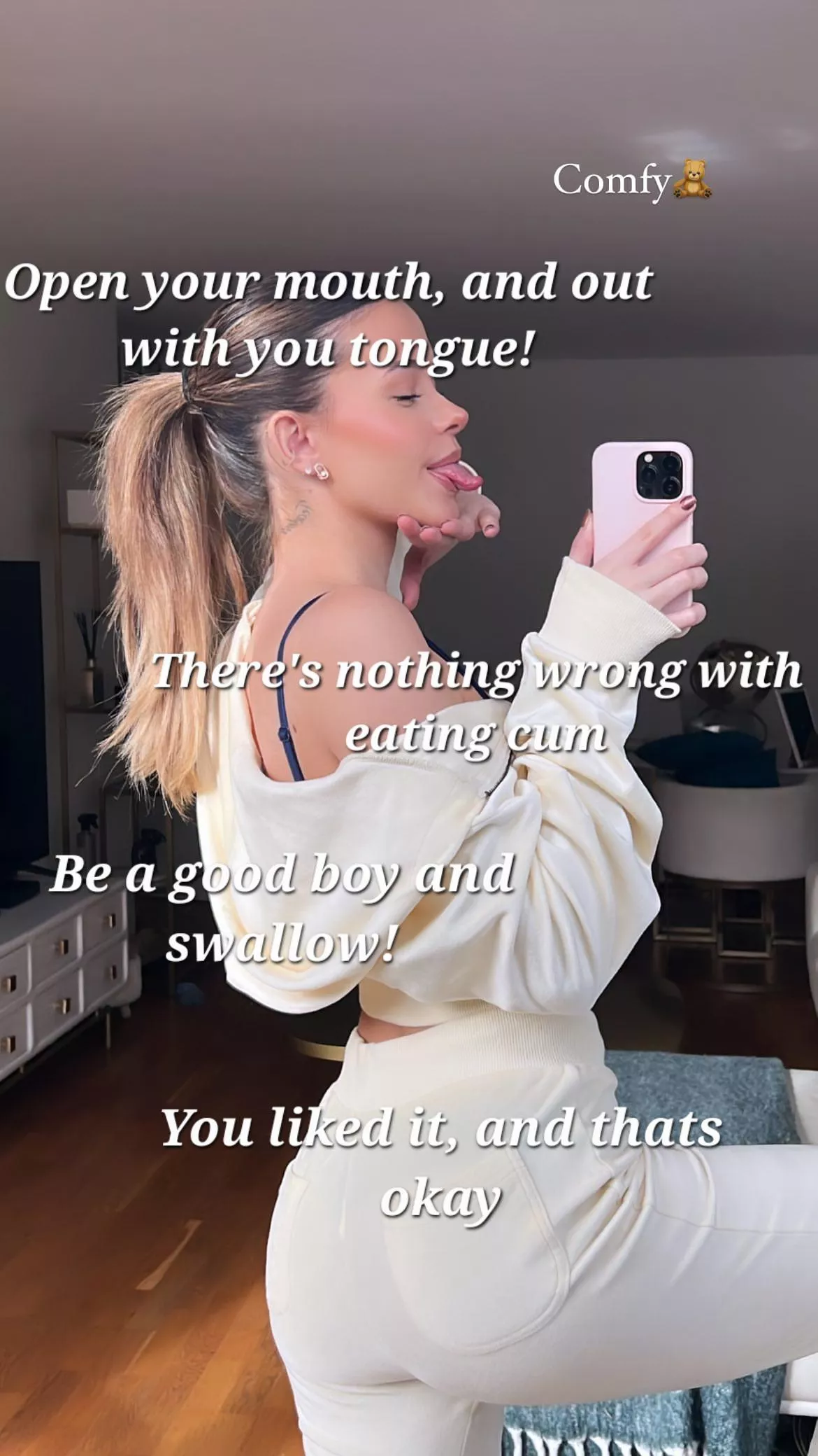 There's nothing wrong with eating your own cum posted by turtleDoge69