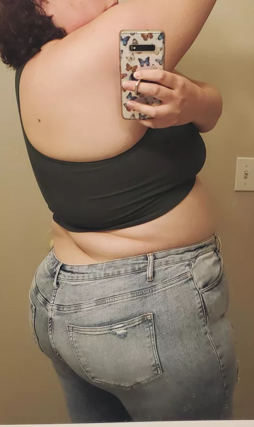 These aren't mom jeans on me 🔥🤤🍑😈 by jthmeow1