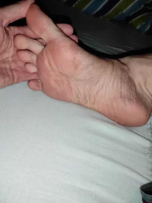 These big toes are ready to be taken care of by TheMoonSwimmer