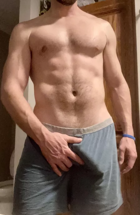 These boxers are _____ [44] by sorta_shy_dad