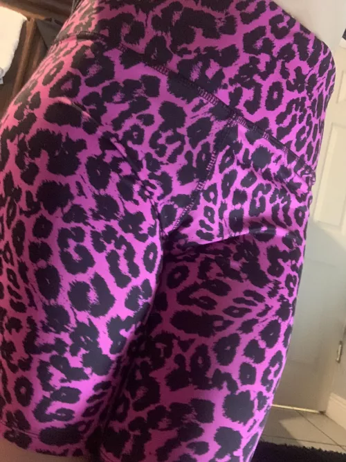 These cheetah yoga pants ride up in all the right spots by PantiePrincess300