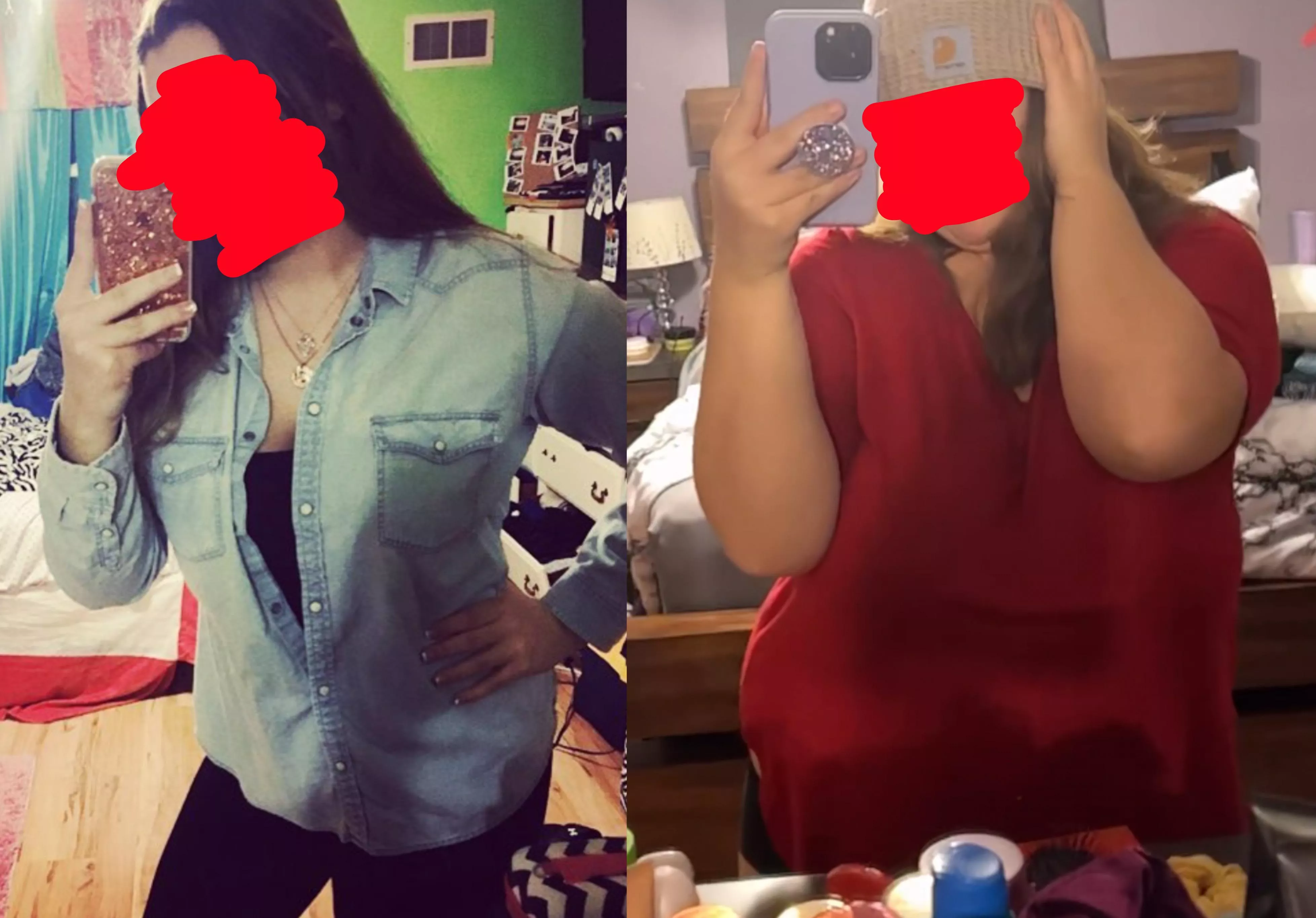 These comparisons really make me feel fat 😂 posted by LoverOfLife2019