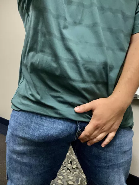 These jeans are not work friendly. by bundleofstick