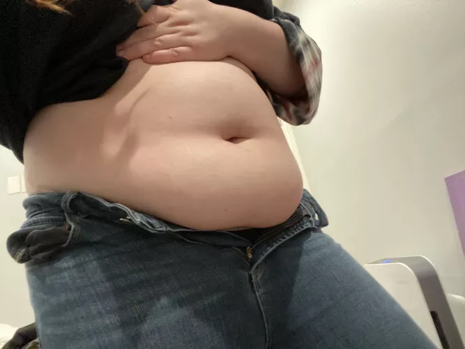 These jeans fit last month 😳 by thickdaisy