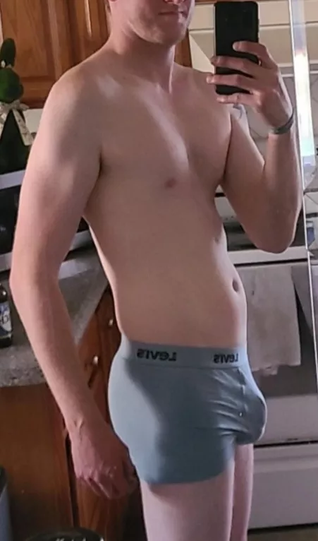 These Levi's are so comfortable! Also featured: my lack of fitness by DivineImpotence