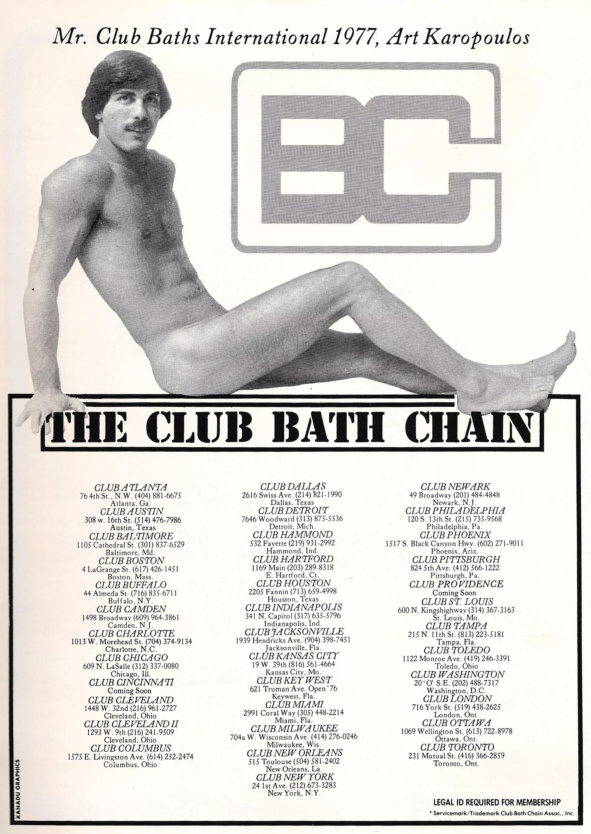 These locations were also printed on the back of its ‘Global Membership Card’. 70s posted by MrCarnality