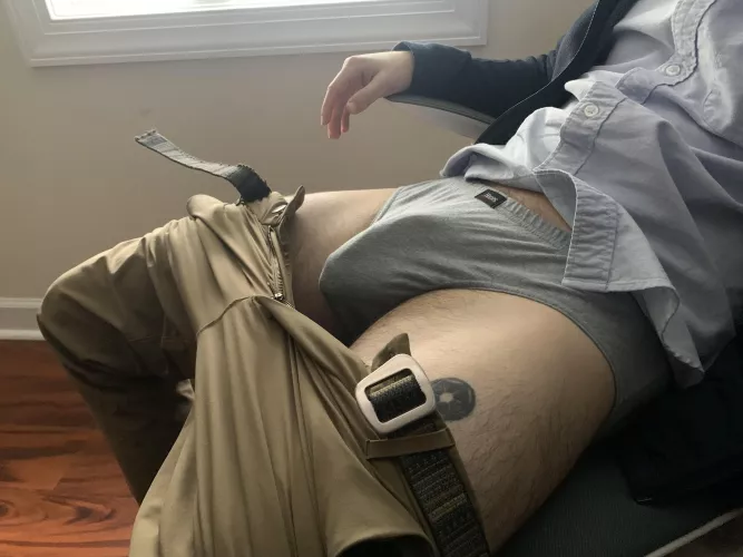 These new undies give me a permanent semi. Can’t focus on work. by BJsInMyPJs