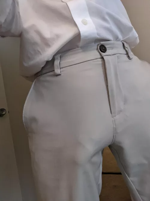 These pants aren't even that skinny 😩 by SaltedHair