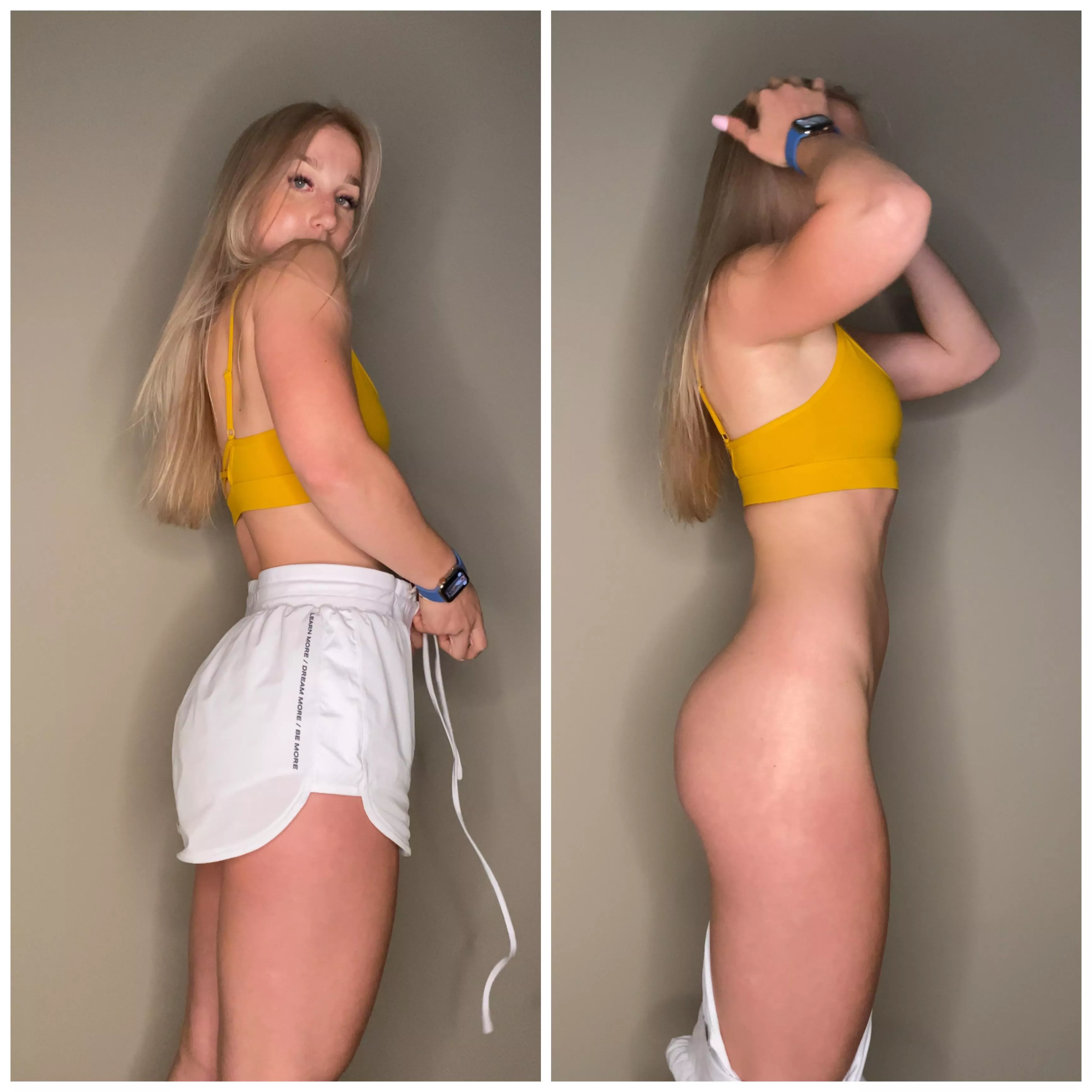 These shorts hide my best curves, wouldn’t you agree? posted by abbylynnxoxo