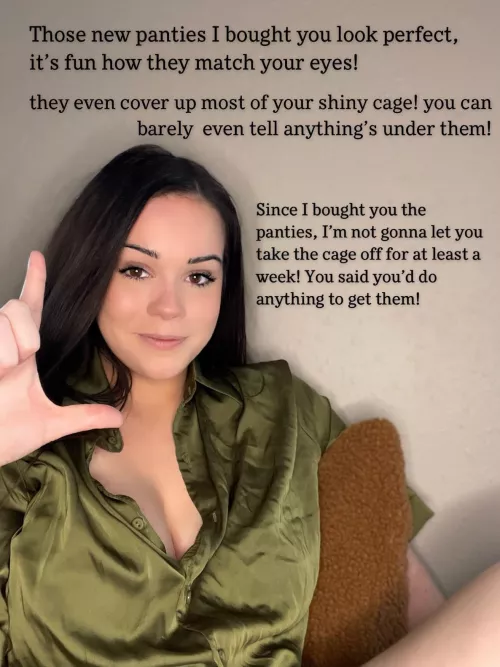 They fit perfectly! by mrshumiliation