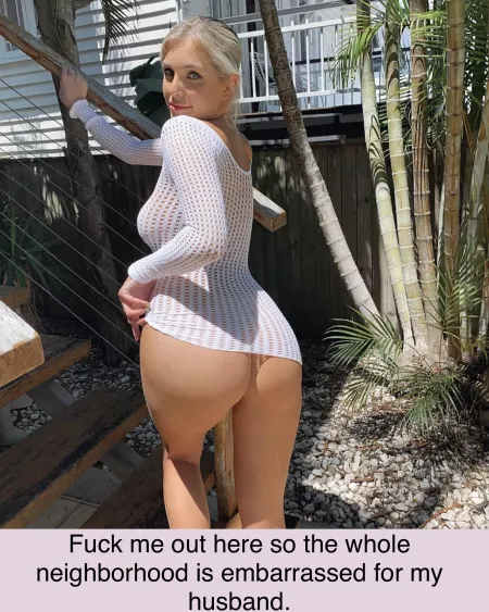 They’ll all know what a cuck you are by Hfowriter