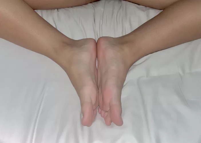 they’re as soft as they look 👣💕 by MMCaliforniaCouple