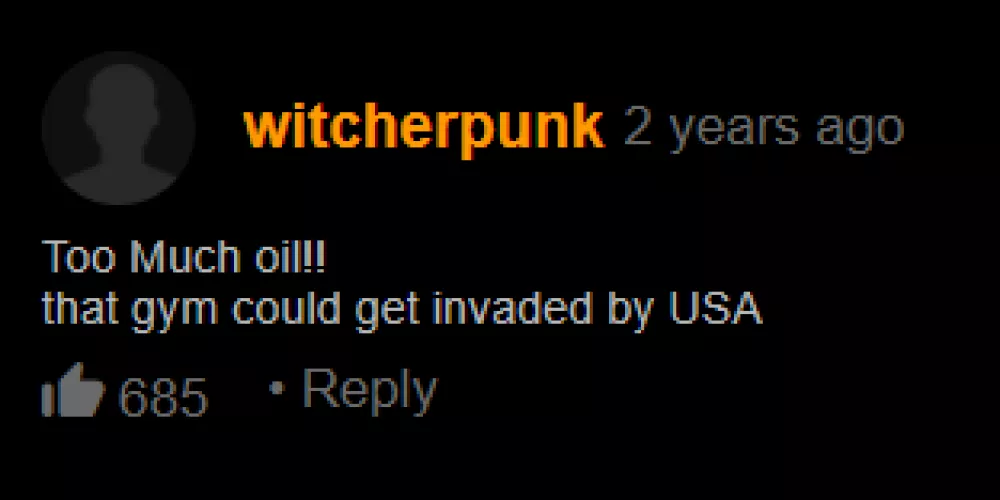 they're in america... so that's what the oil is used for by Mock-Mofar-Hane