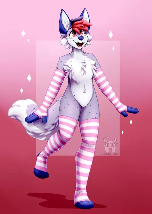 They're so happy to see you. (Art by me:@Fleurfurr on Twitter!) by Fleurfurr