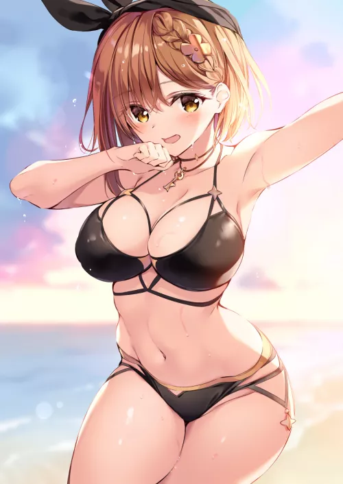 Thicc Ryza in bikini by konosubaa002