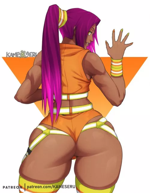 Thicc Yoruichi by Kimchimaro