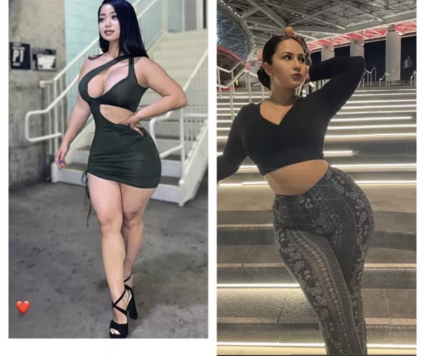 Thick Asian milf or thick Latina teen by Basildee00