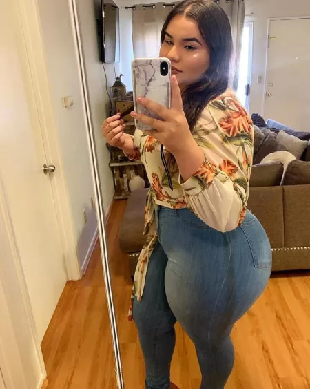 Thick Jeans Selfie by mxcom