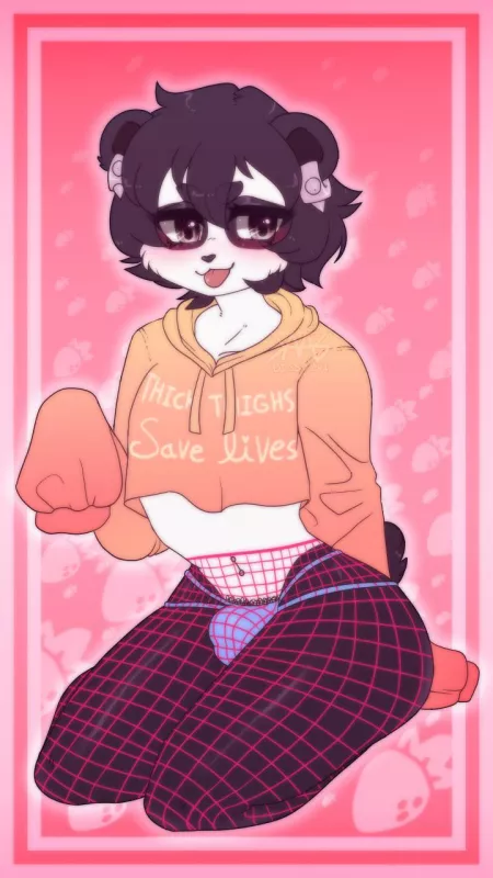 Thick Panda Thighs Save Lives (cupiddissolvi) by mimimoize