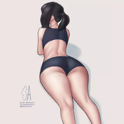 thick thighs by fathornyhippo