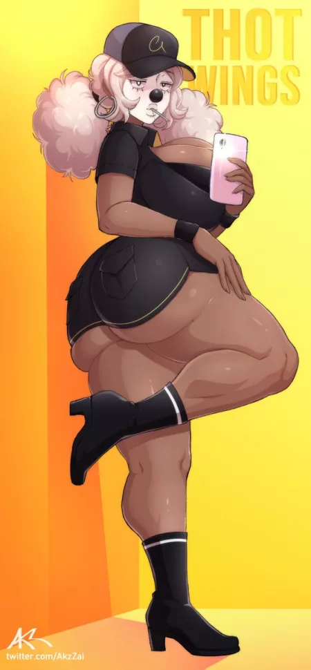 Thick Thighs Save Lives [Honey] (AkzZai) by Iamdoingathing