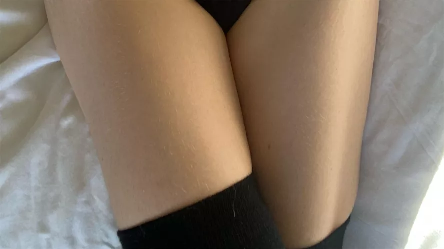 Thigh high socks by paletattoos