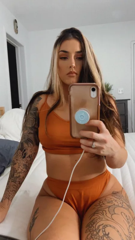 Thighs & tattoos by brooklynreyxxx