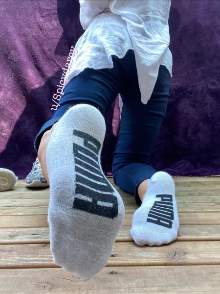 Thin socks for hot days by Spicydarcy_