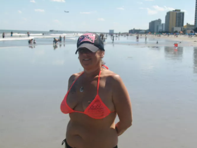 Think anyone noticed my top was see thru by Micajah2016