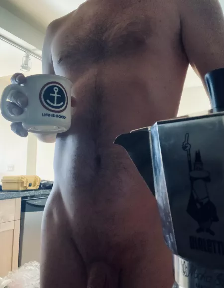 Think I’m getting the hang of the Moka Pot. by do_93