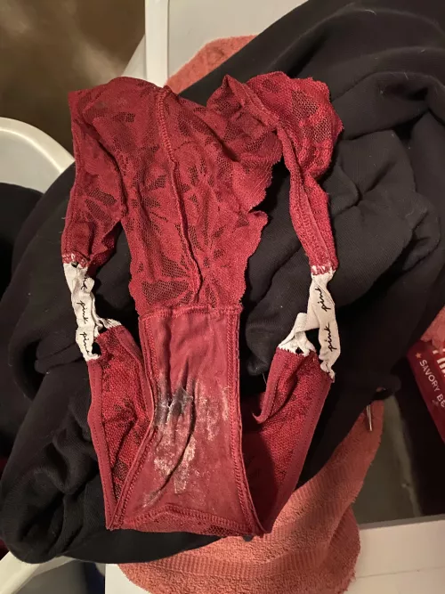 Think she rubbed one out before taking these off by Big_Decision_4015