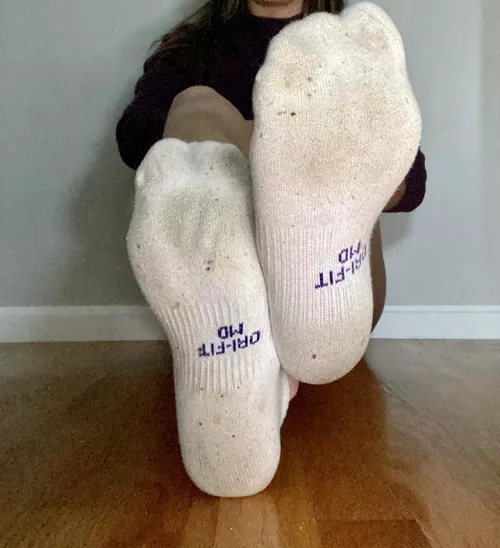 Think you can handle these sweaty socks?😋 by Realistic-Olive-9974