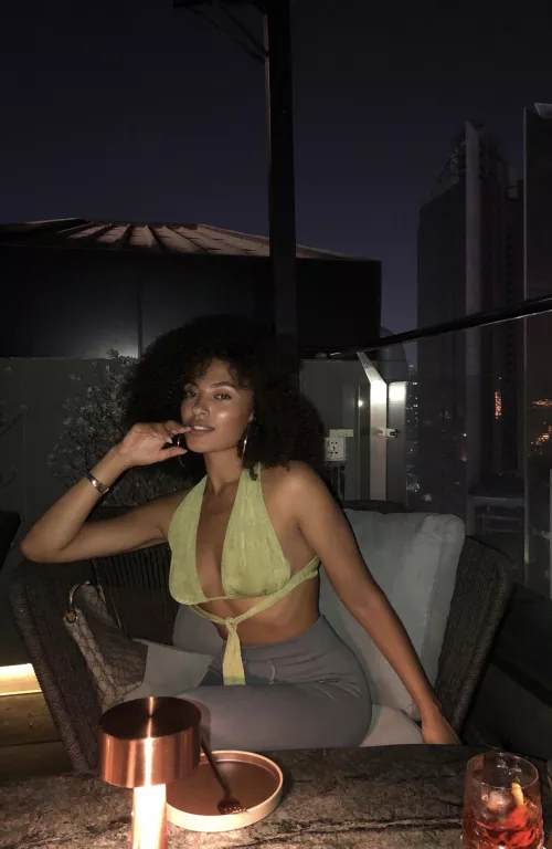 Thinking about something naughty 😈 by giirlnextdoor