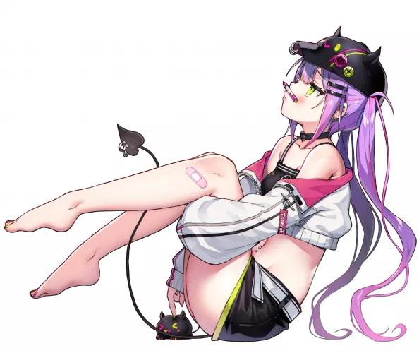 Thinking Towa [Hololive] by AluminiumGnat