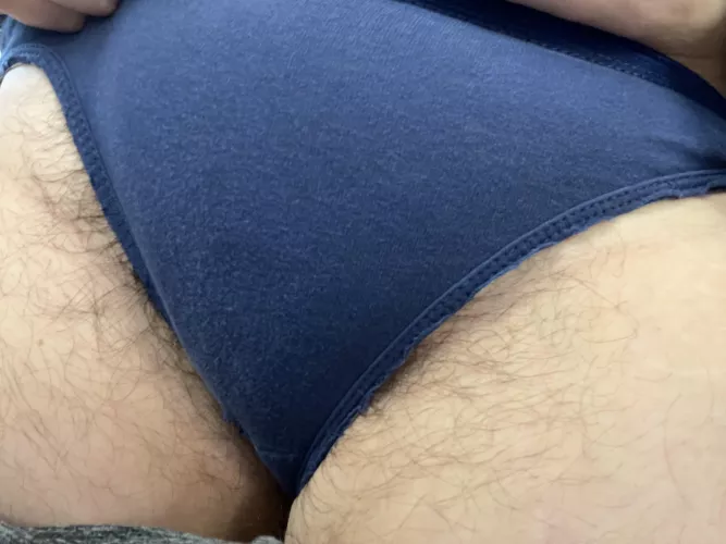 This bikini line is hairy, and will stay that way. by fairandhairy