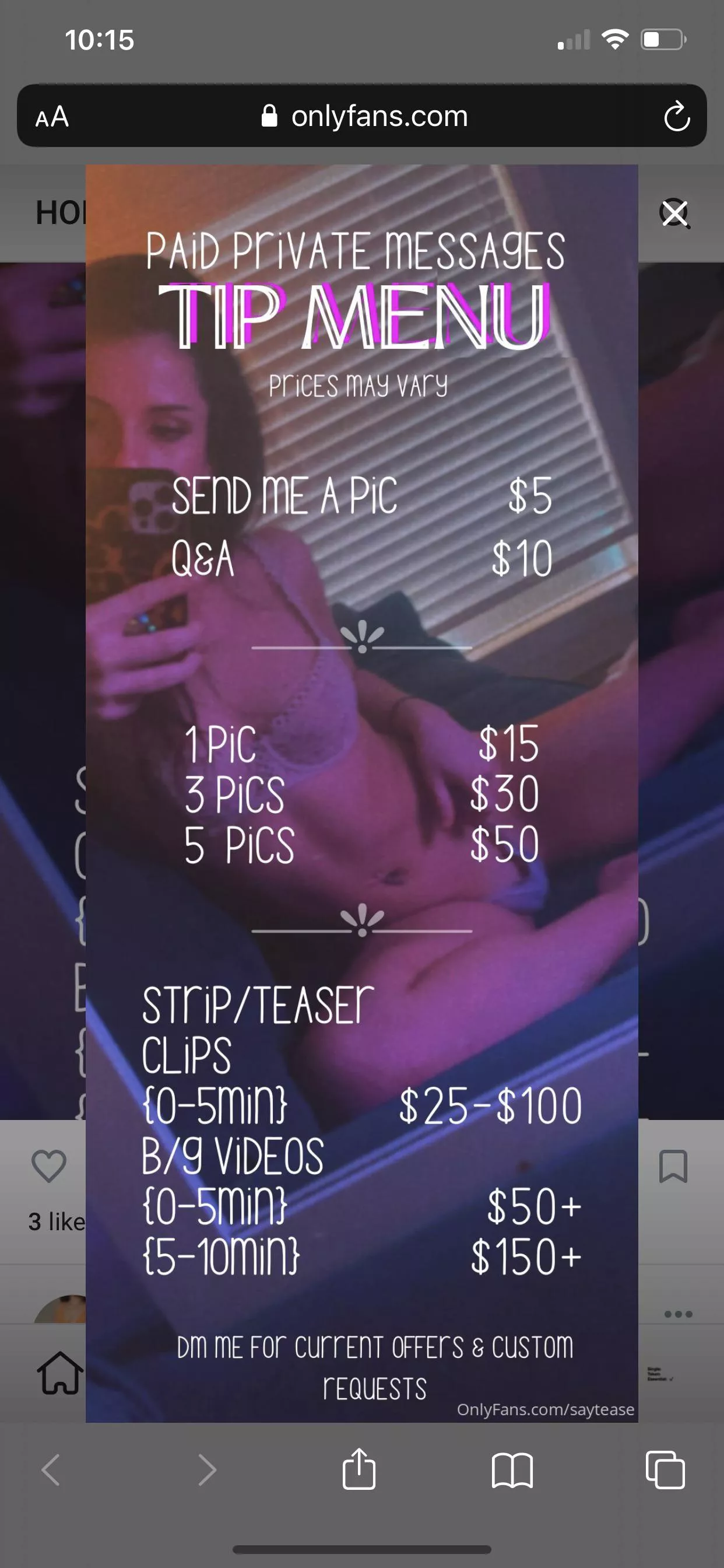 😂😂😂 this bitch lol nobody gonna pay that posted by SleepyPete83