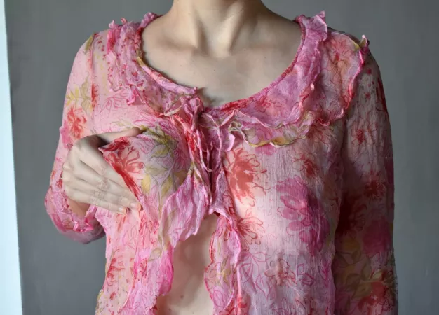 This blouse is really soft... [OC] by MsMoonberry