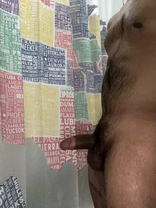 This cowboy is hard in the shower by UrbanCowboy714