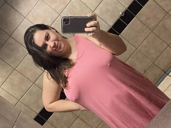 This dress doesn’t hide anything ;) by amburr-boobs