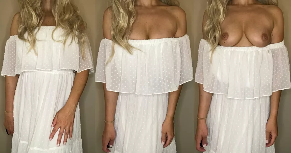 This dress has easy access for you by gemmastark69