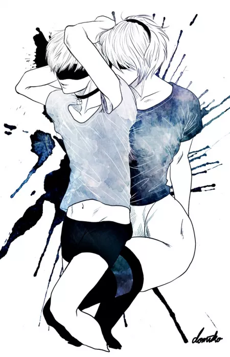 This has probably been posted here but I think it's super sexy and wonderful. I lovvvveee being the little spoon it puts me right in a subbie place immediately. What do you all think? 🙈 by cuckfuck57